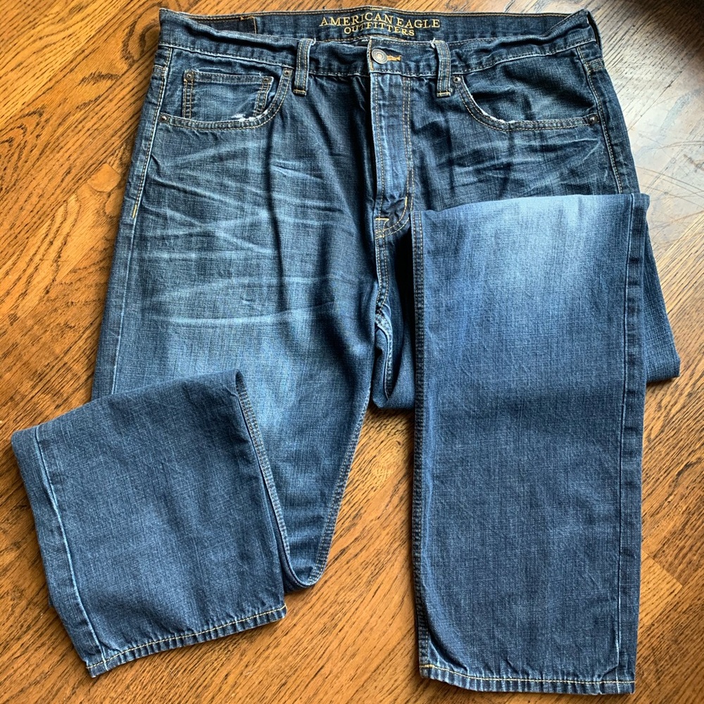 American Eagle Relaxed Straight 36x34